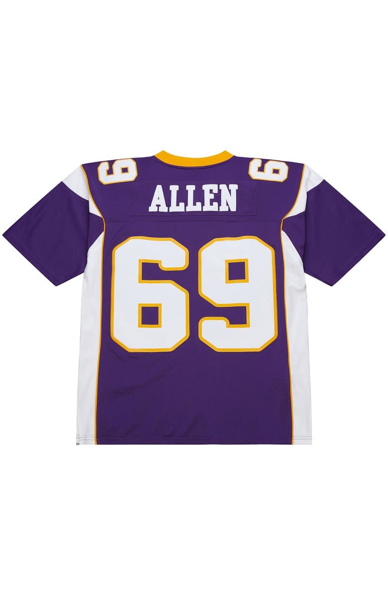 Mitchell & Ness Men's Mitchell & Ness Jared Allen Purple Minnesota Vikings 2011 Legacy Replica Jersey, Alternate, color, Purple