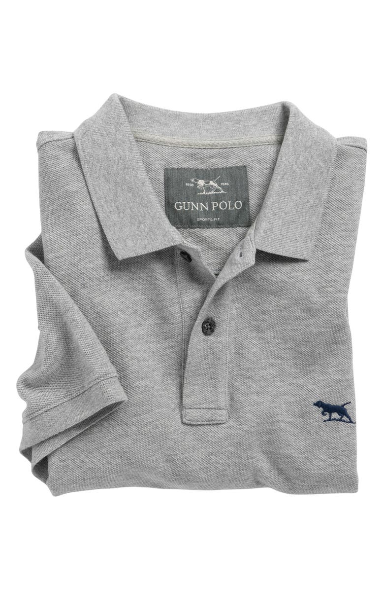 Rodd & Gunn Gunn Piqué Sports Fit Cotton Polo, Alternate, color, Dusk