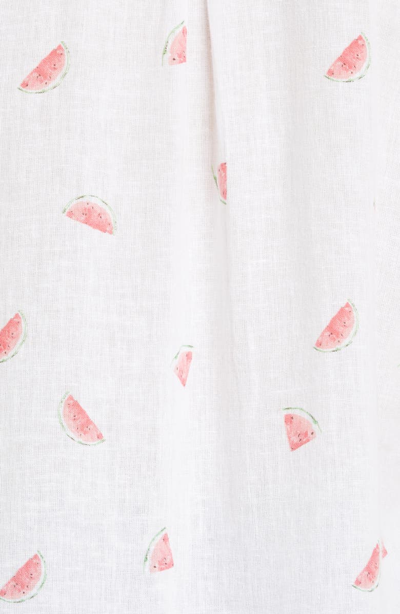 Rails Charli Watermelon Print Linen Blend Blouse, Alternate, color, 
