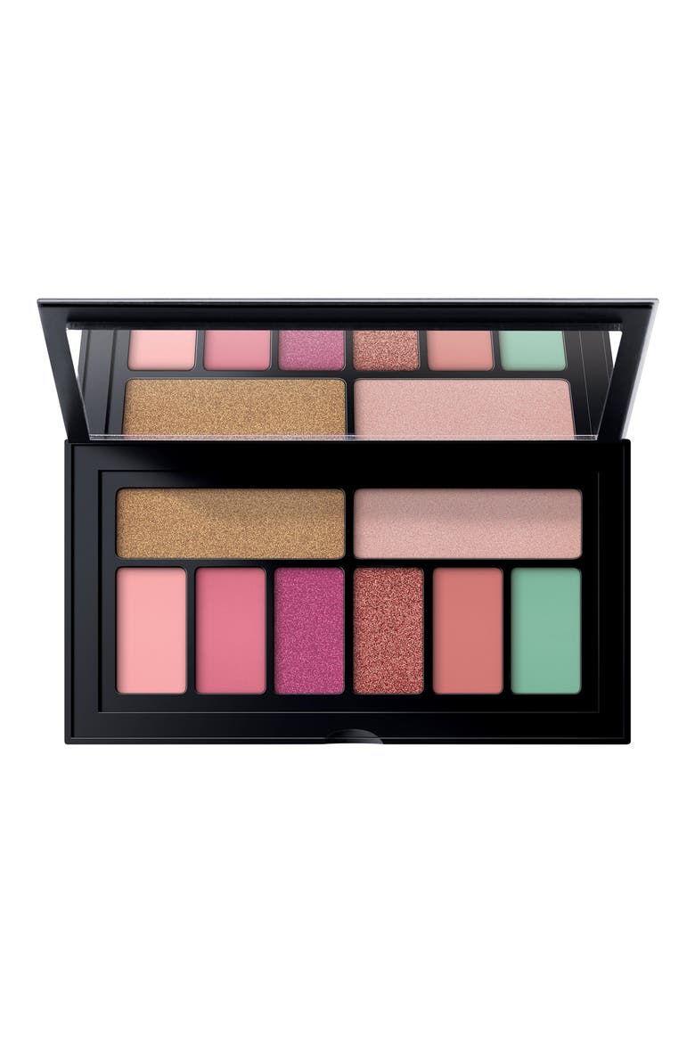 Cover Shot Eyeshadow Palette, Alternate, color, PINKS AND PALMS
