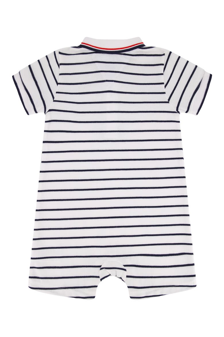 Kids' Polo Romper, Alternate, color, NAVY
