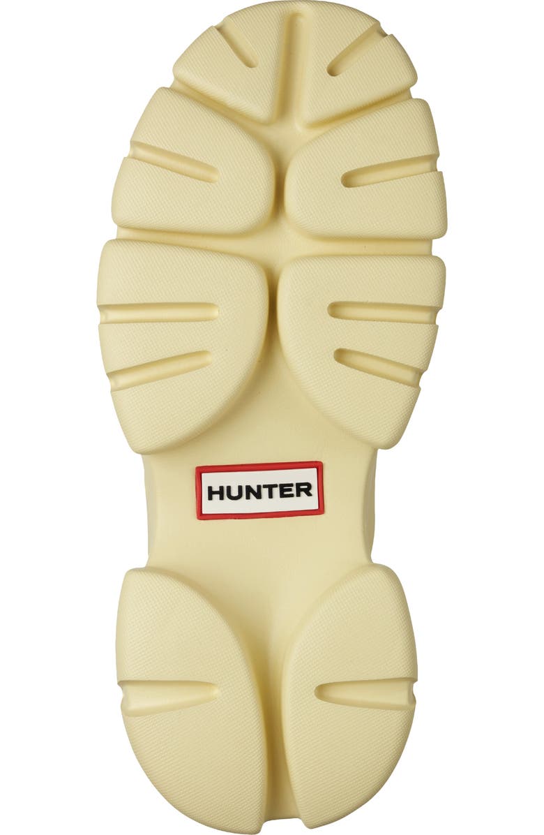 Hunter Bonnie Lug Sole Slip-On Shoe, Alternate, color, Yellow