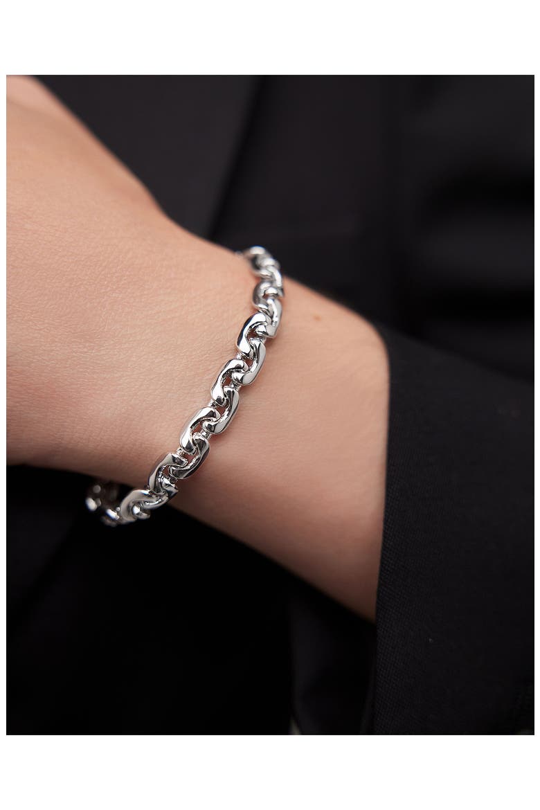 Soho Chain Bracelet (Nordstrom Exclusive), Alternate, color, SILVER