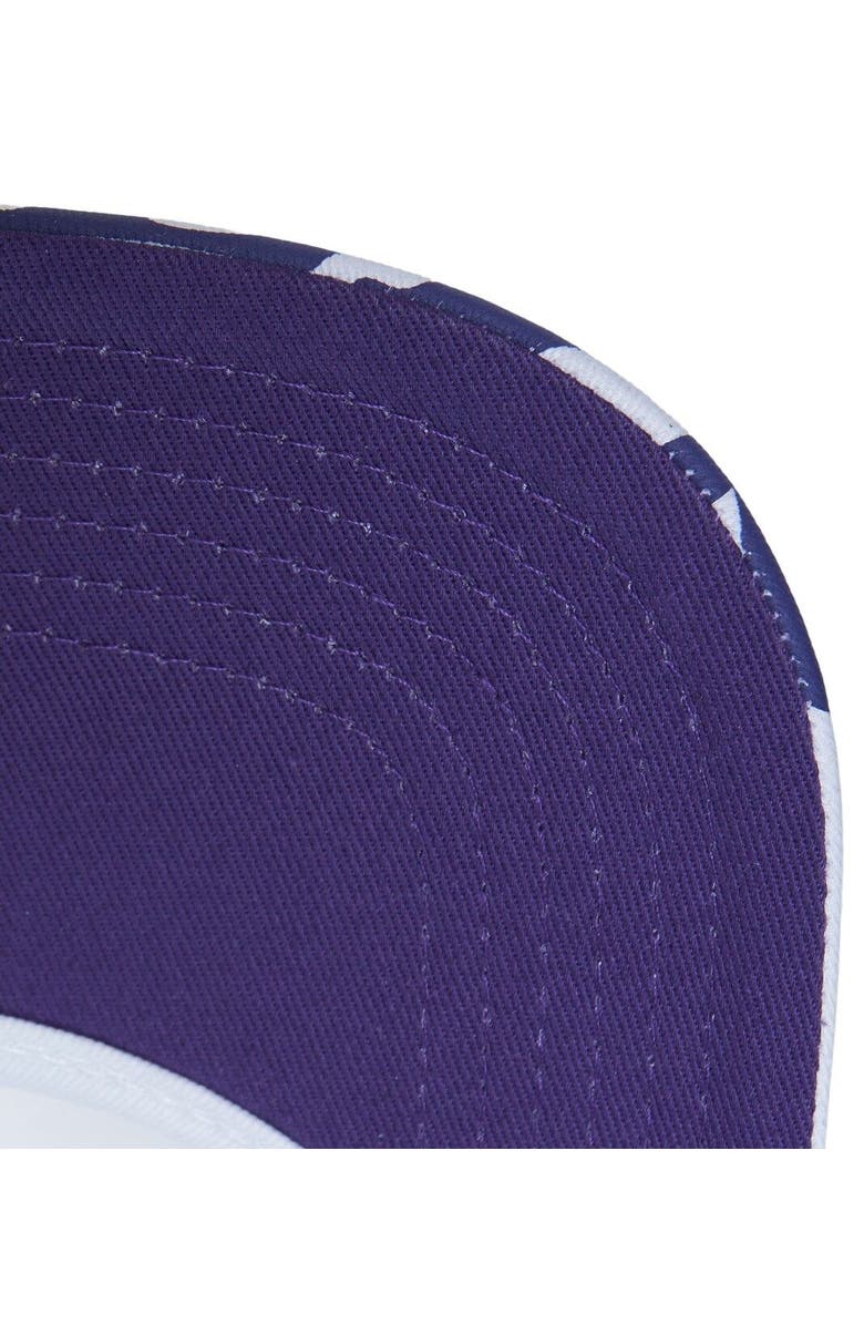 Mitchell & Ness Men's Mitchell & Ness  White Los Angeles Lakers Hardwood Classics In Your Face Deadstock Snapback Hat, Alternate, color, 