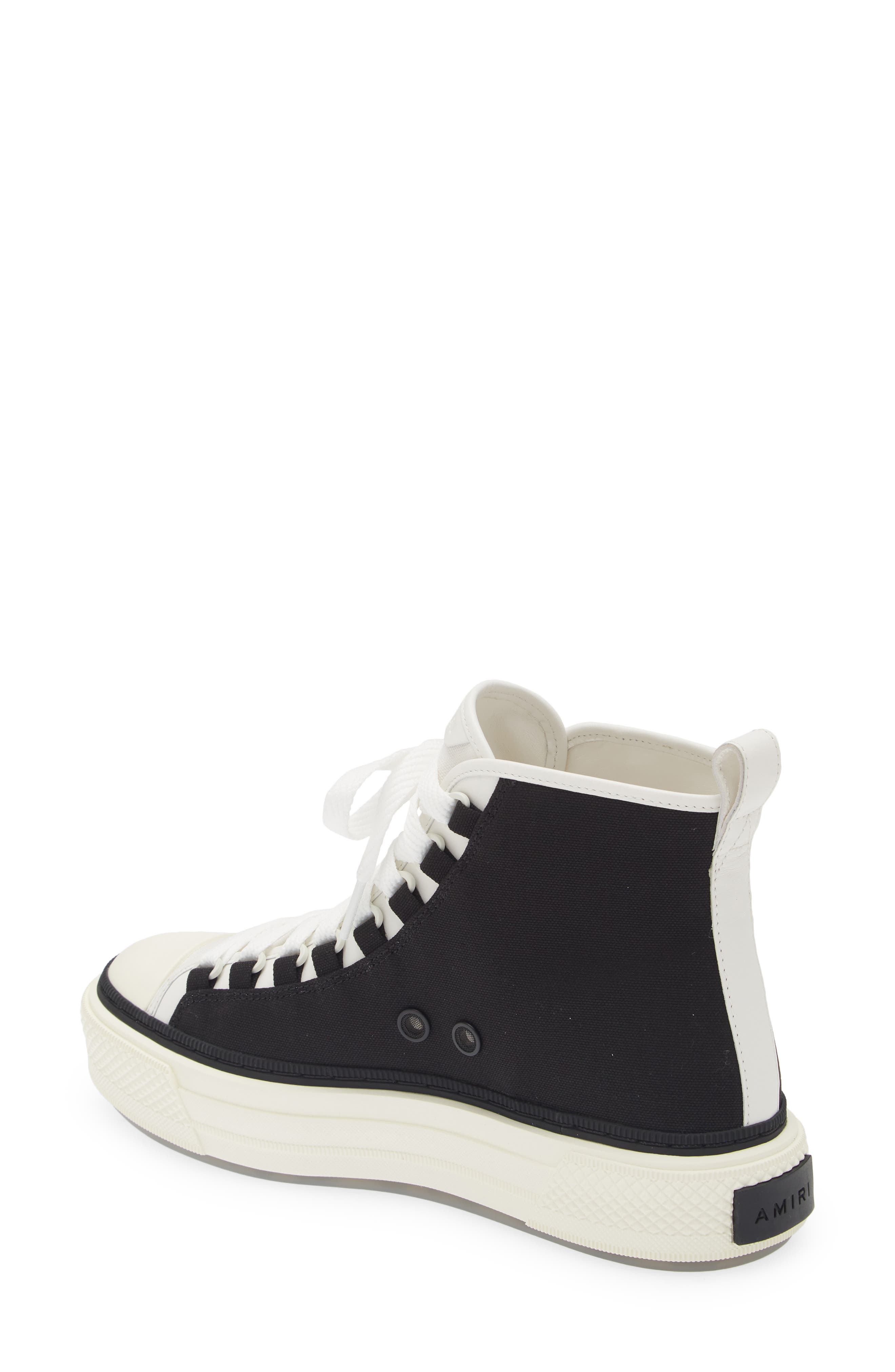 AMIRI Court Logo High Top Platform Sneaker, Alternate, color, 