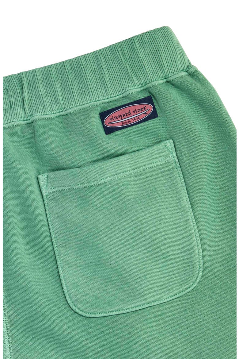Surfboard Cotton French Terry Drawstring Shorts, Alternate, color, STARBOARD GREEN