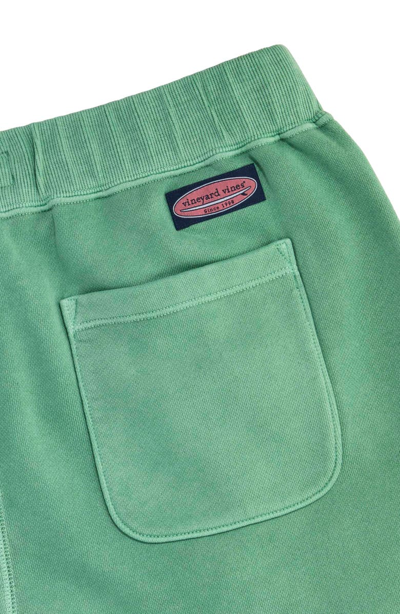 vineyard vines Surfboard Cotton French Terry Drawstring Shorts, Alternate, color, Starboard Green