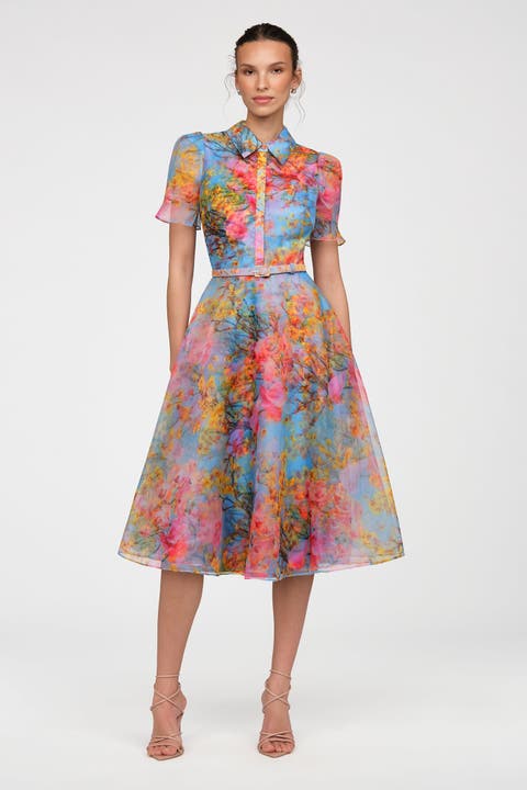 Marcel Organza Shirt Dress
