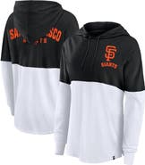 FANATICS Women's Fanatics Black/White San Francisco Giants Backup Option Pullover Hoodie