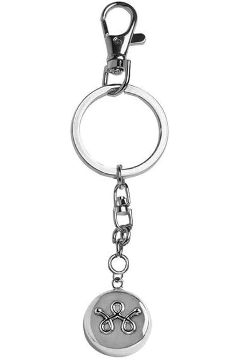 Classic Keychain Smart Jewelry - Personal Safety Device with ADT and 911 Features - Keychain, Main, color, Silver