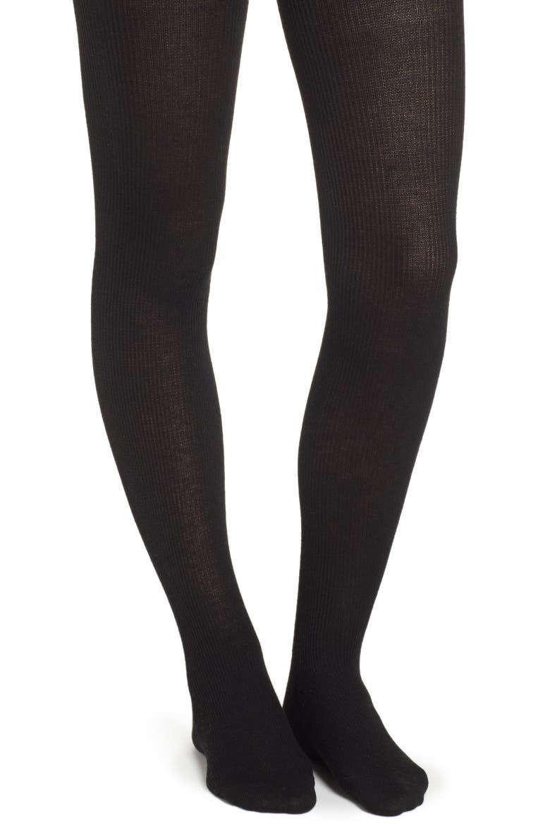 Regent Sweater Tights, Main, color, BLACK