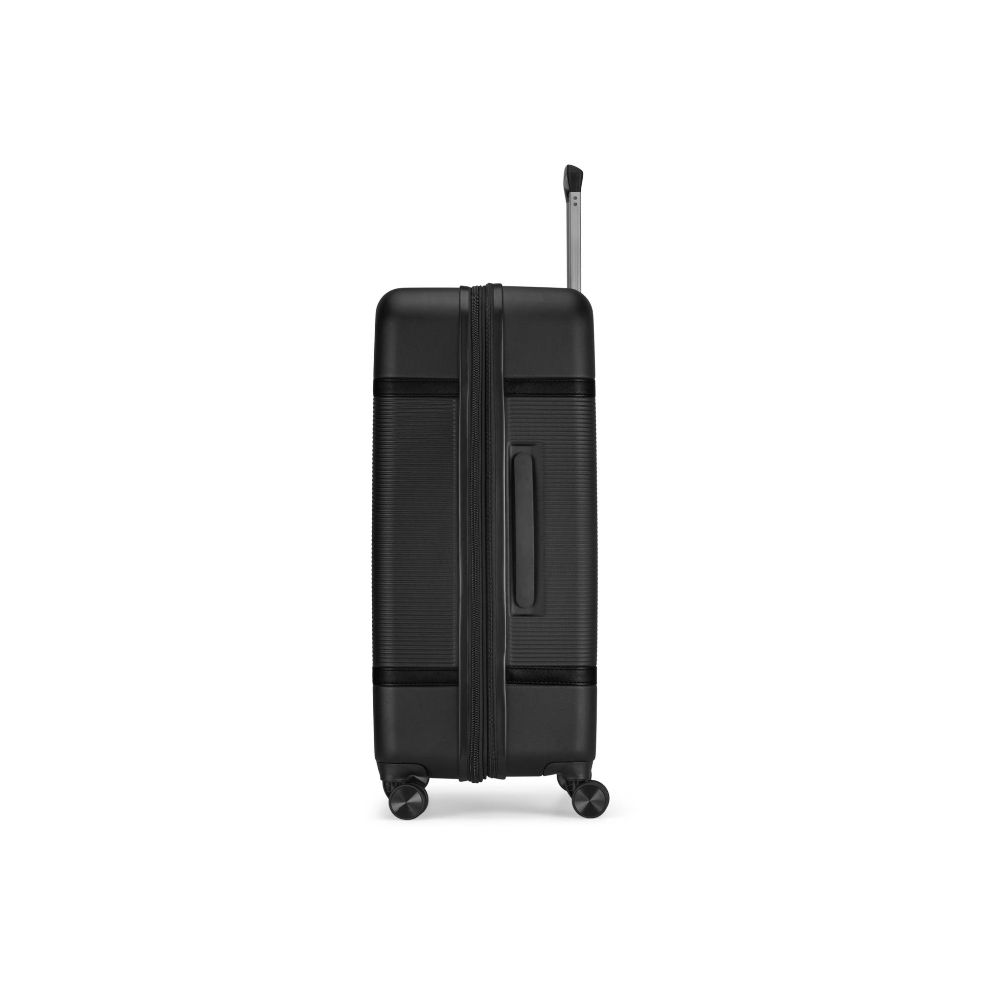bugatti Wellington Hardside Large Luggage with TSA Lock, Alternate, color, Black