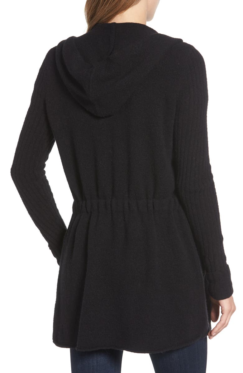 Caslon<sup>®</sup> Hooded Cardigan, Alternate, color, 