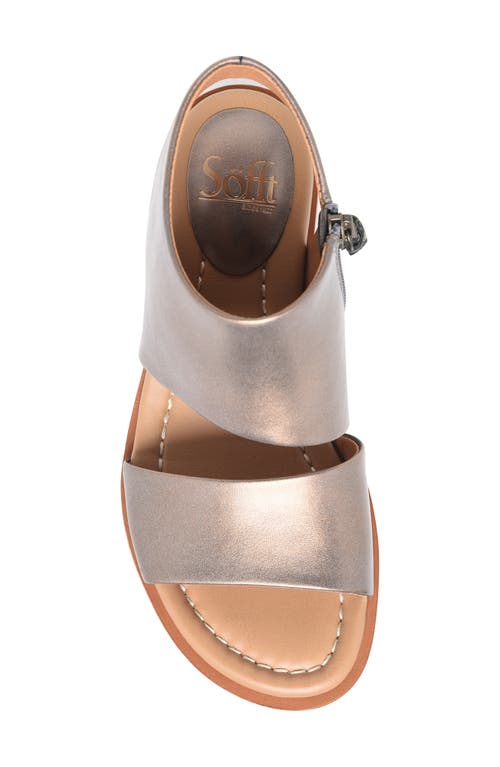 Söfft Felicity Sandal In Bronze