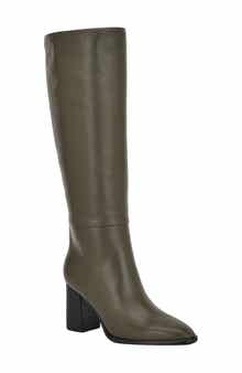 GUESS Perinna Over the Knee Block Heel Boot