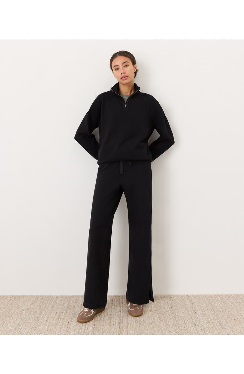 Pact CloudKnit Half Zip, Alternate, color, Black