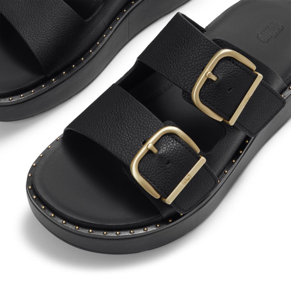 FitFlop Gen-FF Max Buckle Sandal, Alternate, color, All Black