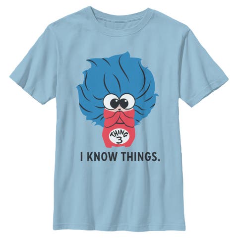 Boys' I Know 3 Things Short Sleeve T-shirt