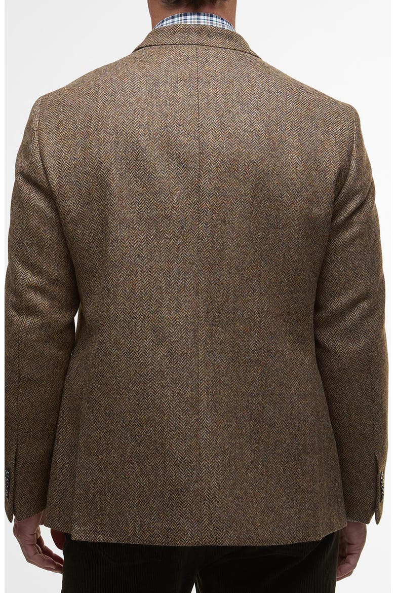 Firth Moons Wool Herringbone Sport Coat, Alternate, color, BROWN