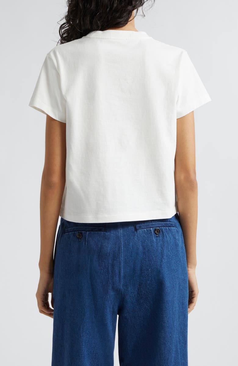 Bode Twin Parakeet Embroidered T-Shirt, Alternate, color,