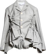 Tao Comme des Garçons Yarn Dyed Single Breasted Tropical Wool Blazer