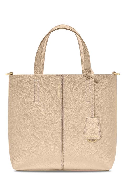 Small Leather Soft Tote
