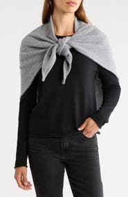 rag & bone Kristie Reversible Wool Triangle Shawl