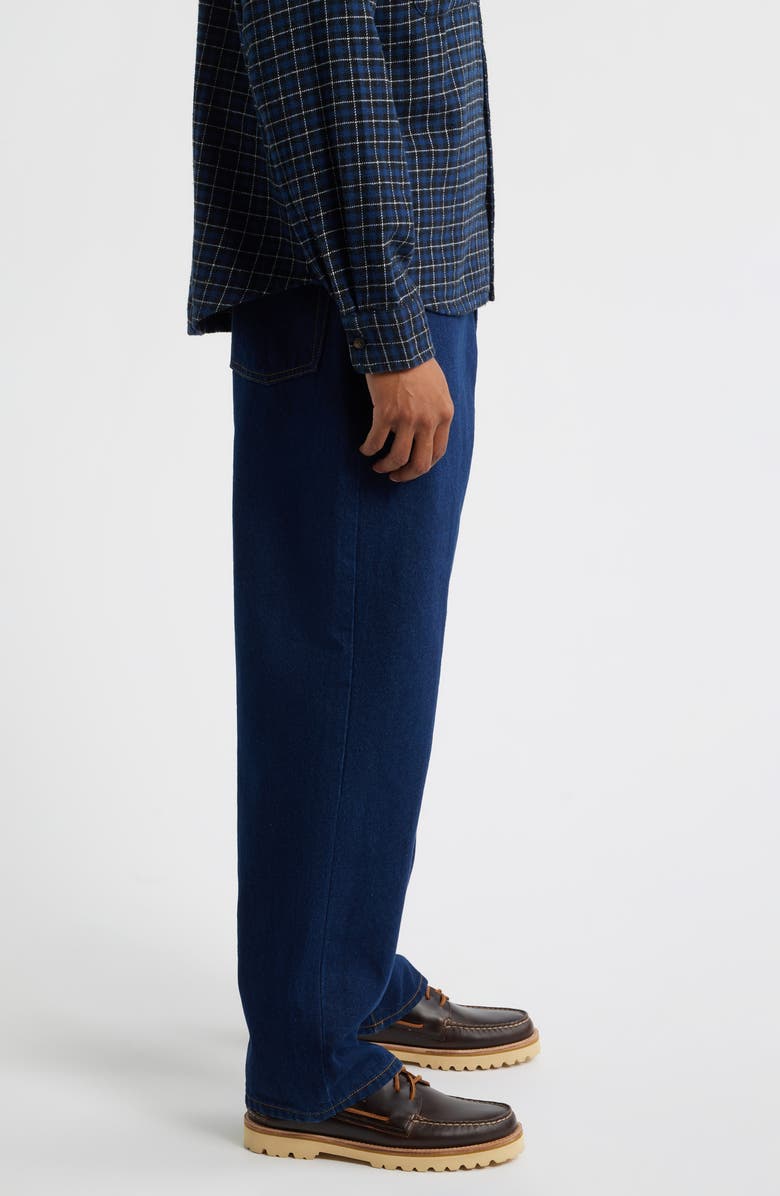 Obey Classic Baggy Jeans, Alternate, color, Rinse Indigo