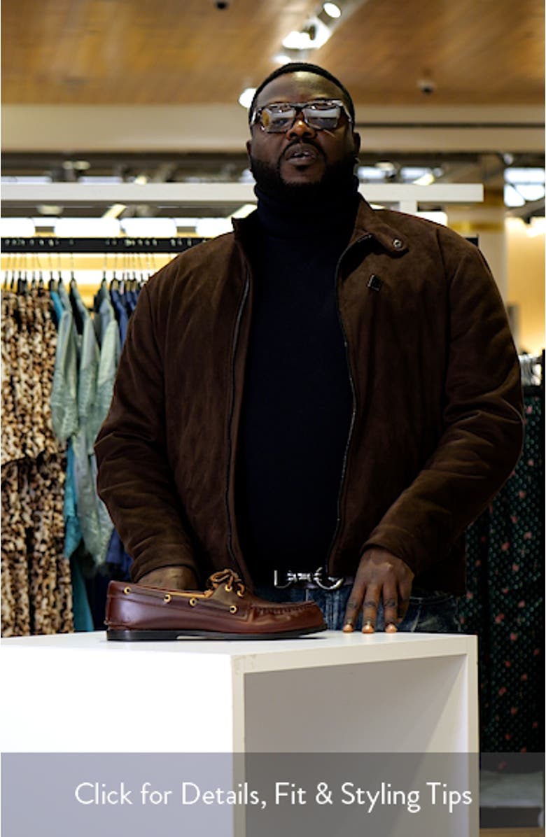 Gold Cup Prescott Authentic Original Boat Shoe, sales video thumbnail