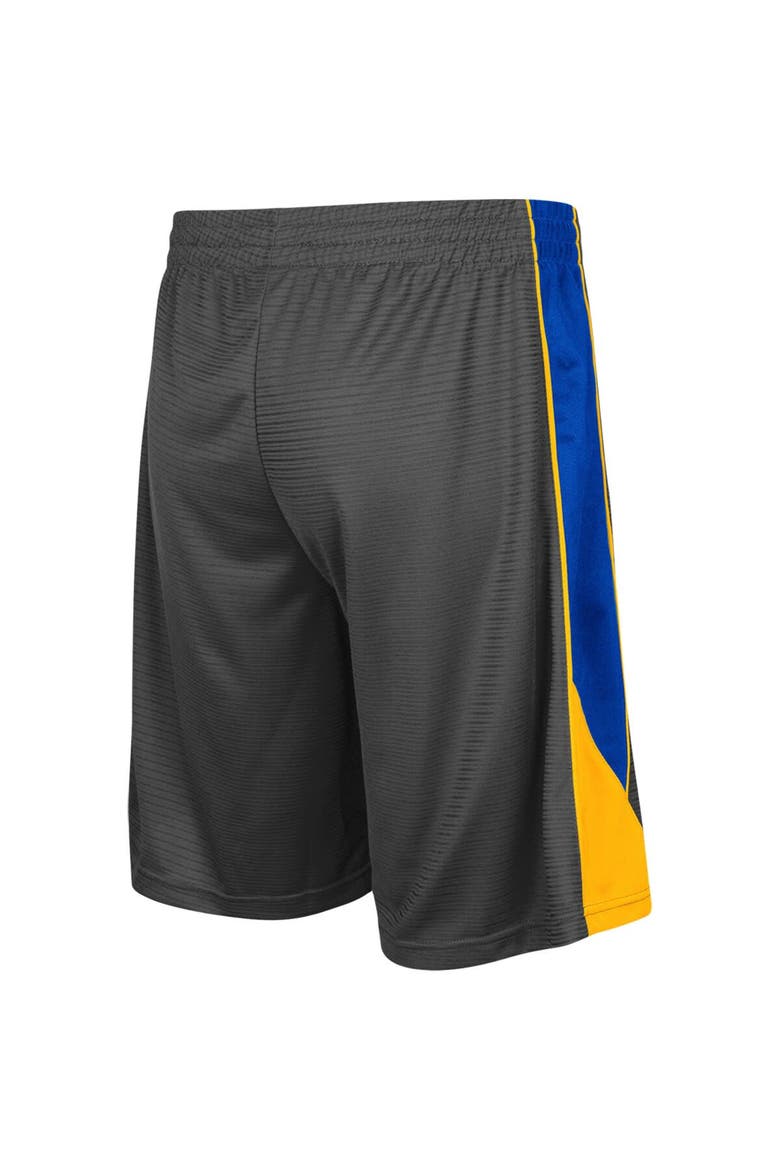 Men's Colosseum Charcoal Pitt Panthers Turnover Shorts, Alternate, color, Charcoal