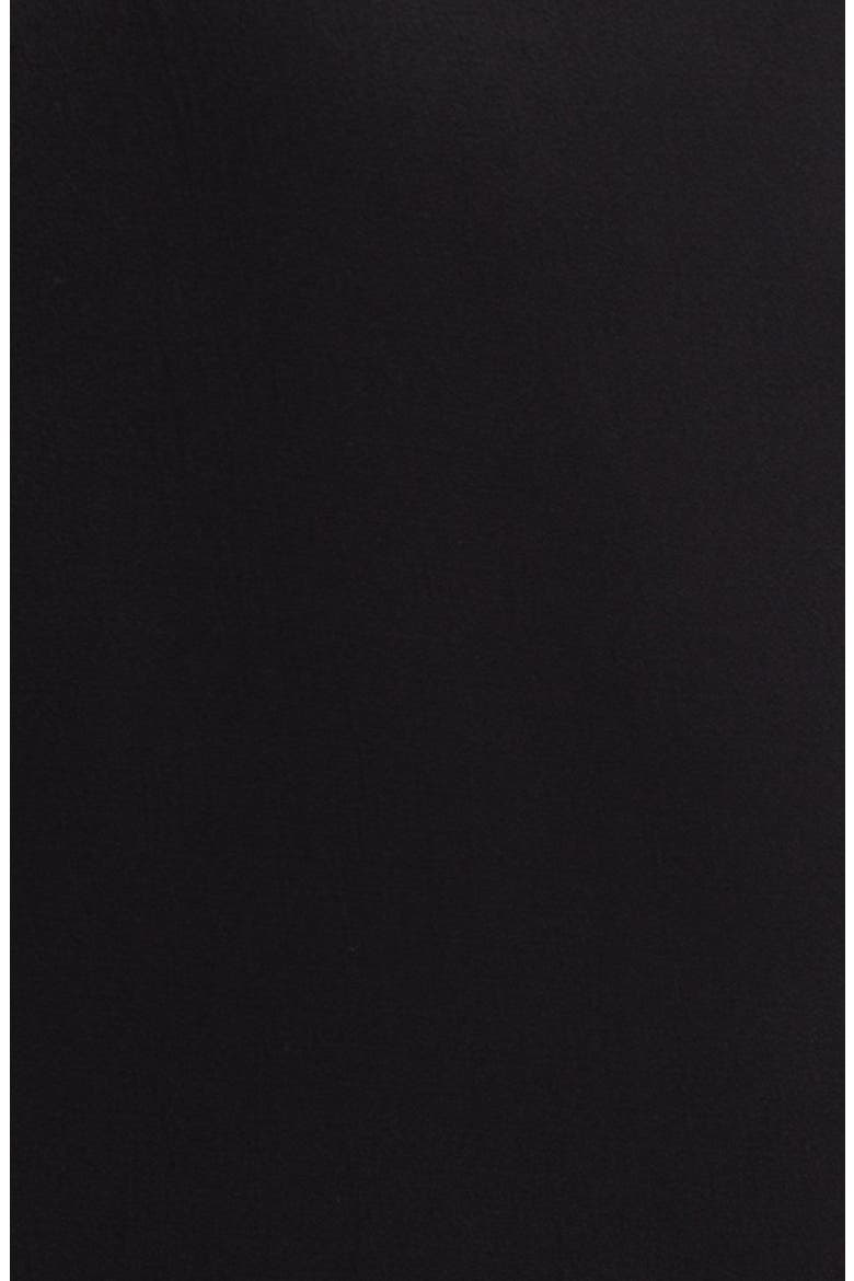 Two-Piece Sleeveless Turtleneck Sweater & Satin Slipdress, Alternate, color, BLACK