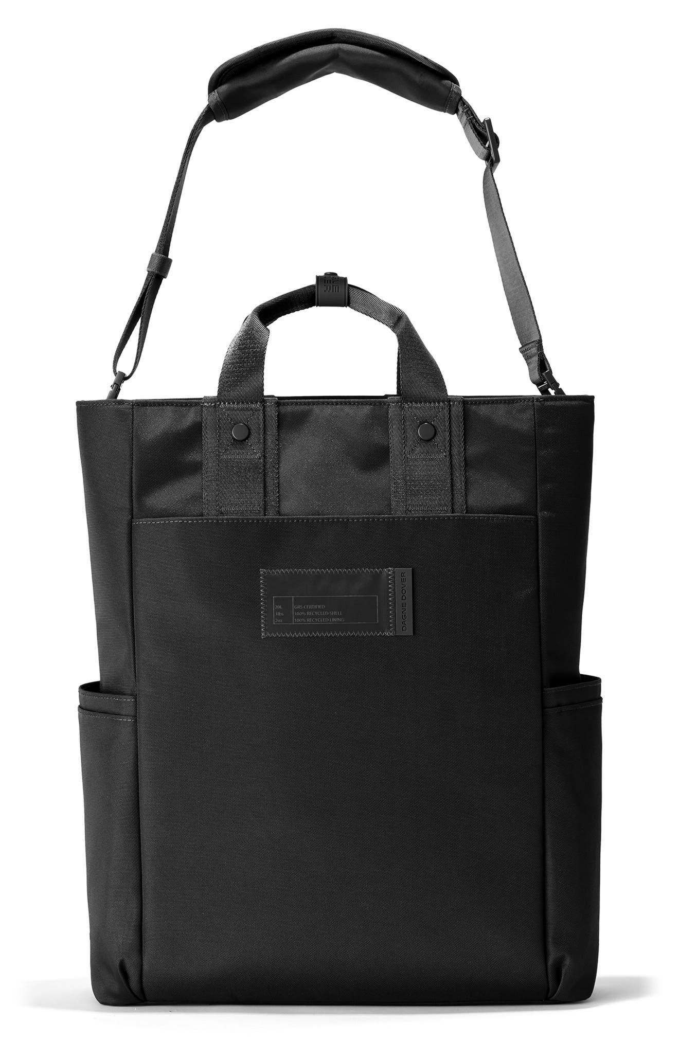 Petra Convertible Tote, Alternate, color, ONYX