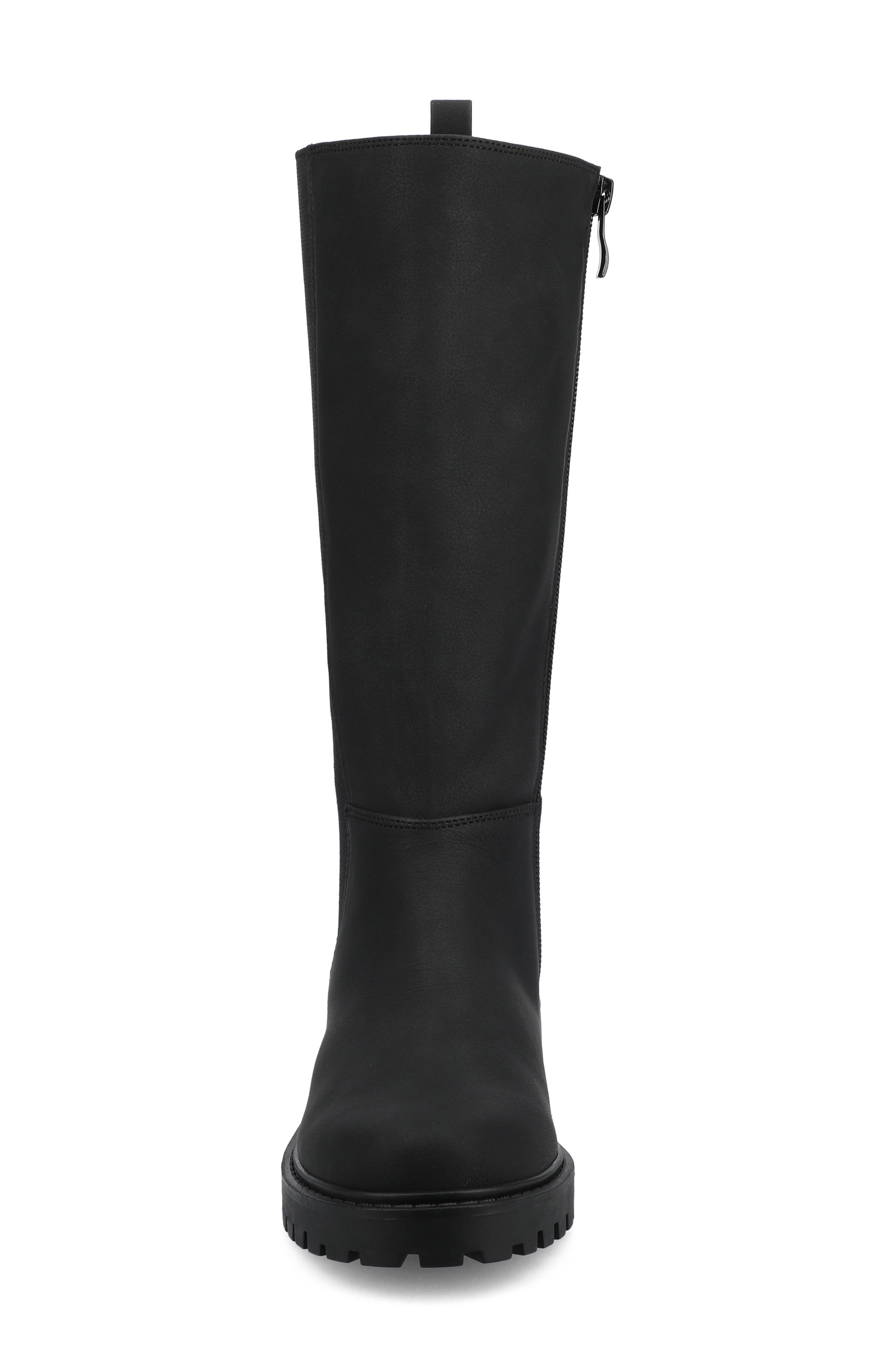 Journee Collection Brandi Knee High Boot, Alternate, color, Vintage Black