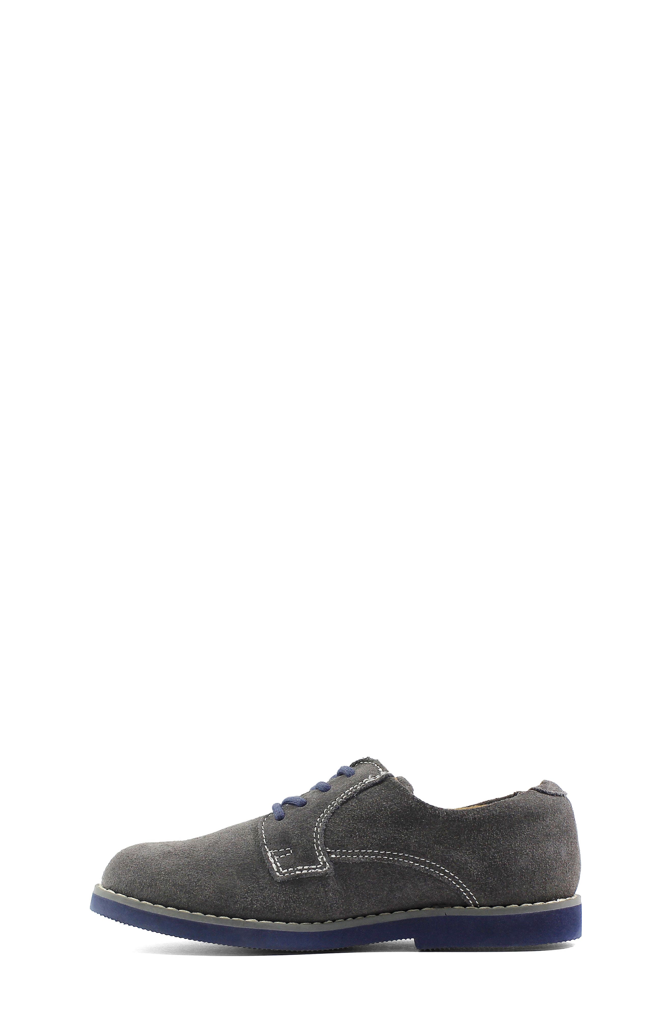 Kearny Two Tone Oxford, Alternate, color, GREY/ NAVY SOLE