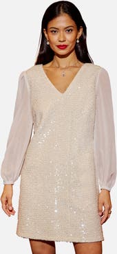 Yumi Sequin Tunic Dress