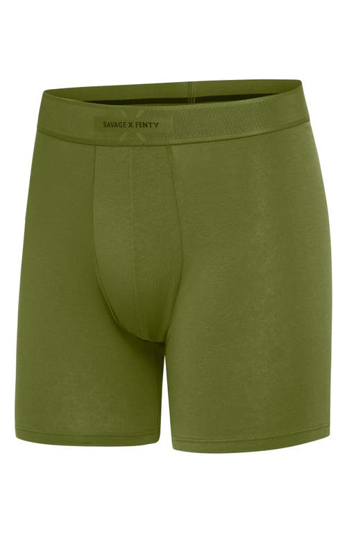 Savage X Fenty Boxer Briefs In Green