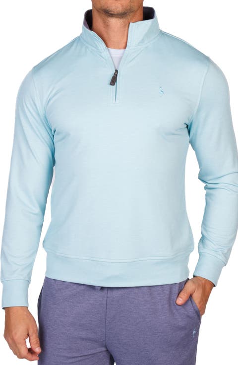 French Terry Quarter Zip Pullover