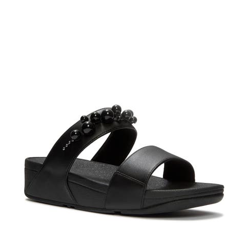 Lulu Beaded Slides