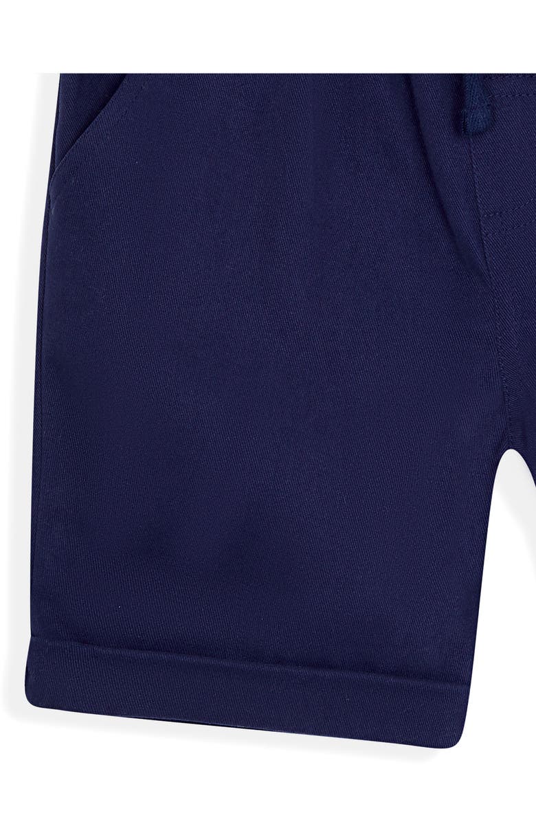 JOJO MAMAN BEBE Boat Print Shirt & Shorts, Alternate, color, 