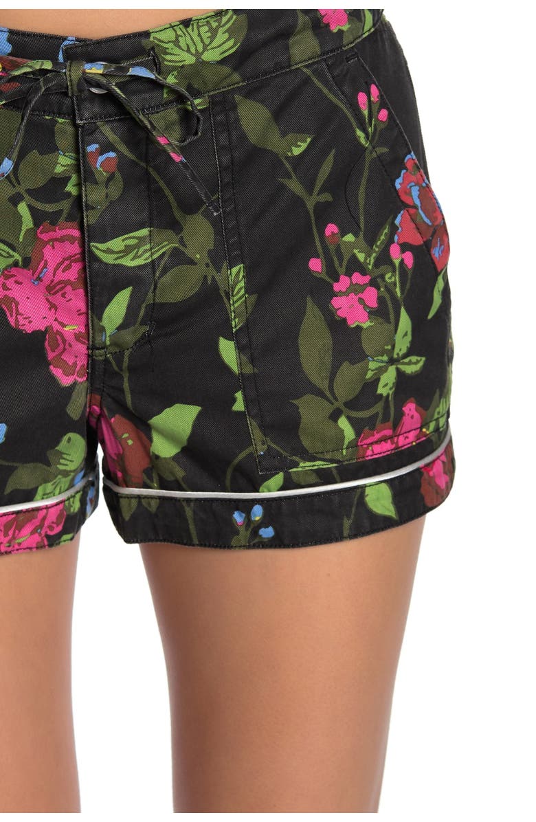 Pam & Gela Floral Printed Shorts, Alternate, color, 