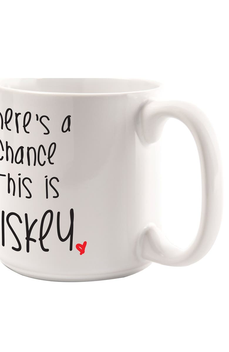 Cathy's Concepts 'There's a Chance' Ceramic Coffee Mugs, Alternate, color, 