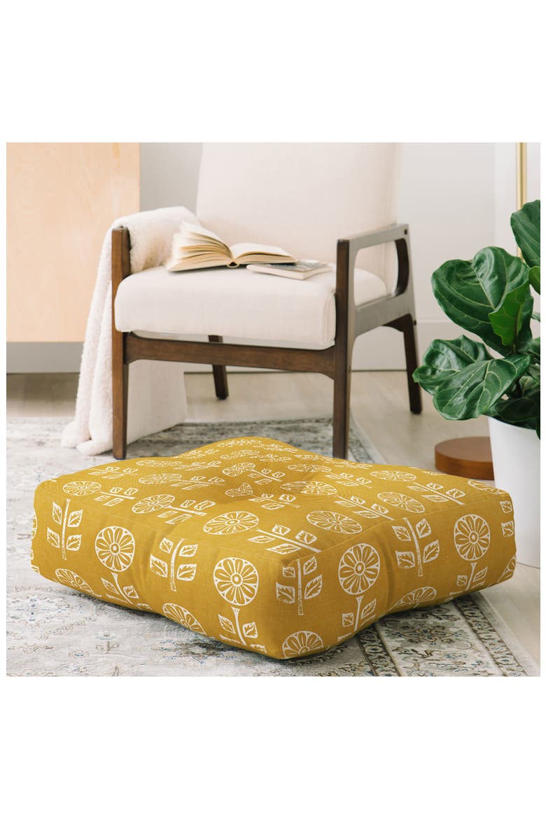 Little Arrow Design Co Floor Pillow, Alternate, color, MULTI