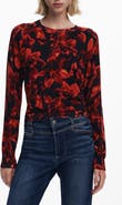 Desigual Floral Crewneck Sweater