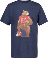 Lucky Brand Kids' Football Bear Graphic T-Shirt
