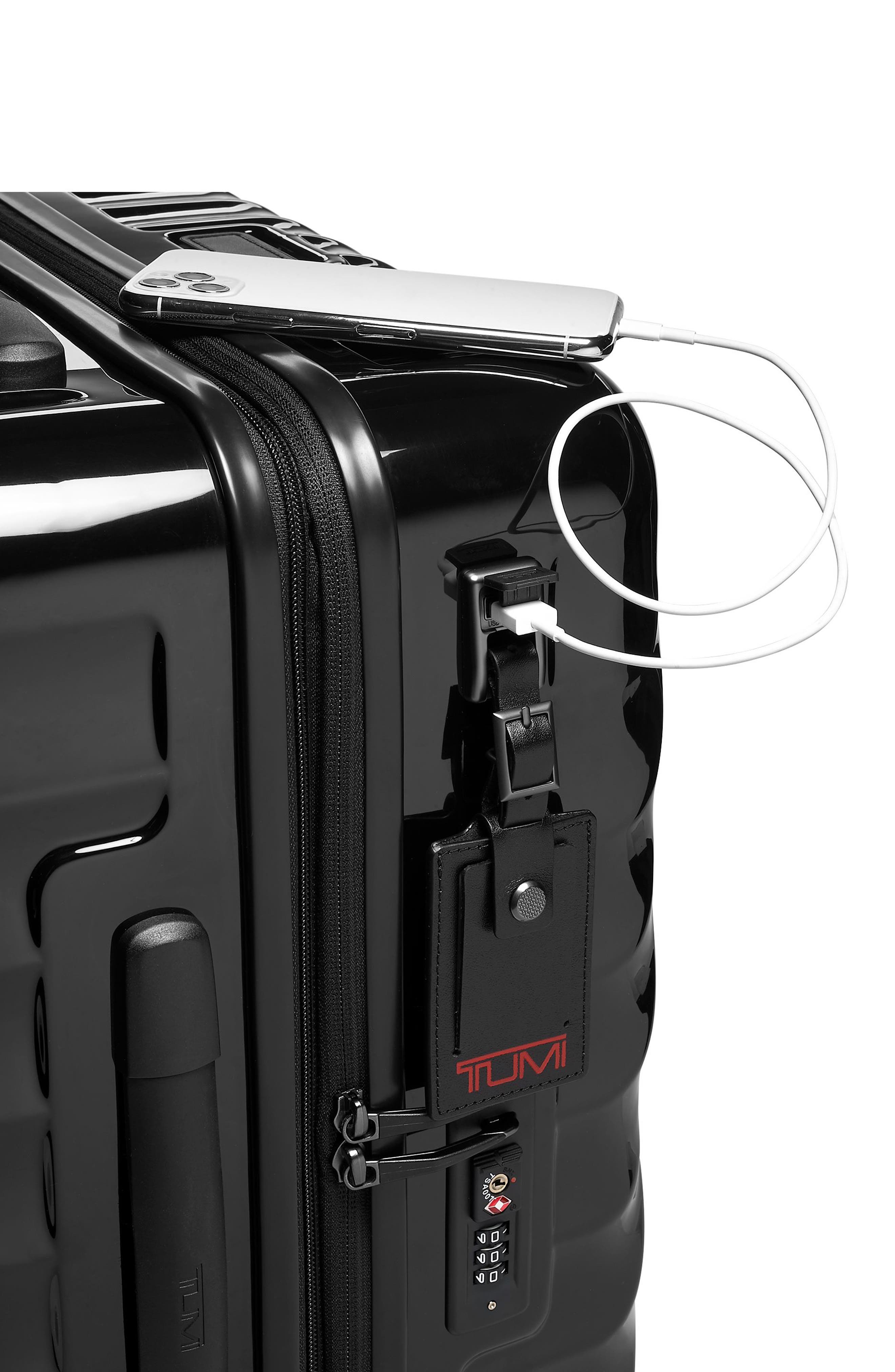 TUMI 19 Degree 22-Inch Expandable Spinner Carry-On, Alternate, color, Black