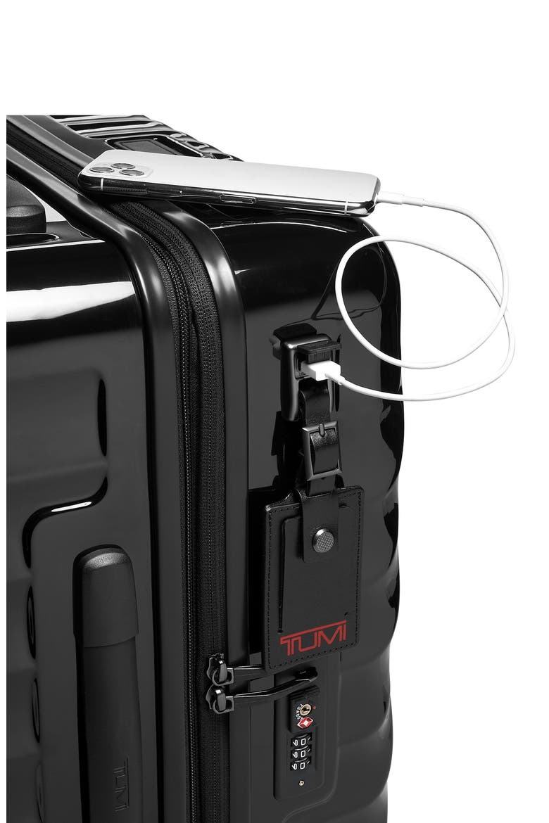 19 Degree Large Expandable Carry-On, Alternate, color, BLACK