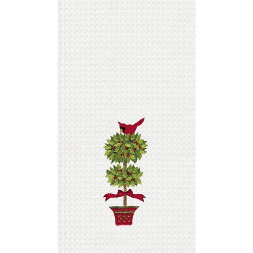 C & F Home C&f Home Cardinal In White