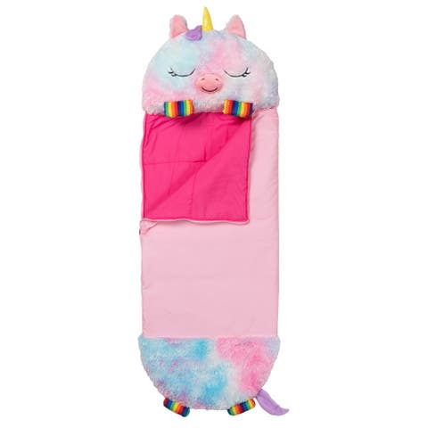 Pillow & Sleepy Sack Medium Rainbow Unicorn