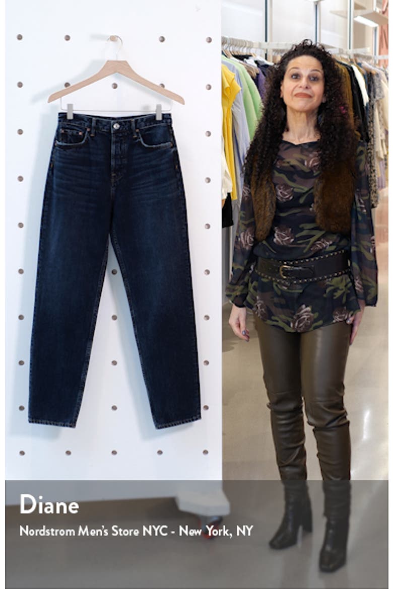Devon High Rise Relaxed Fit Jeans video