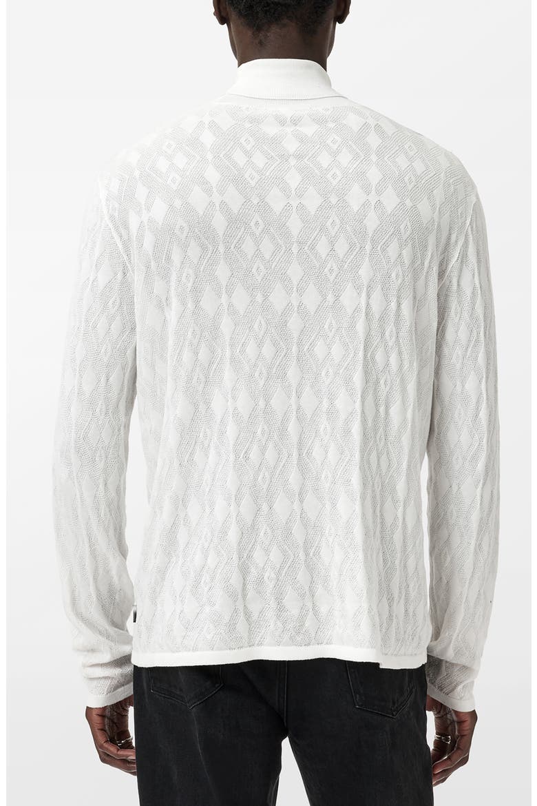 Alistair Broken Argyle Turtleneck Sweater, Alternate, color, SALT